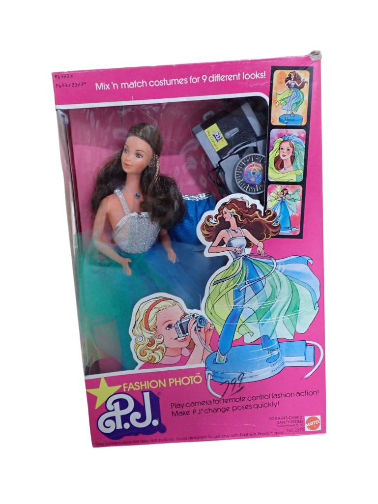 Vtg 1977 Barbie Fashion Photo PJ Doll by Mattel NOS New Old Stock (1 of 7)
