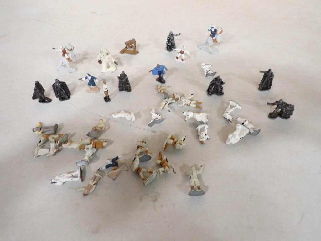 Lot of Star Wars Metal Figurines including 1982 (1 of 3)