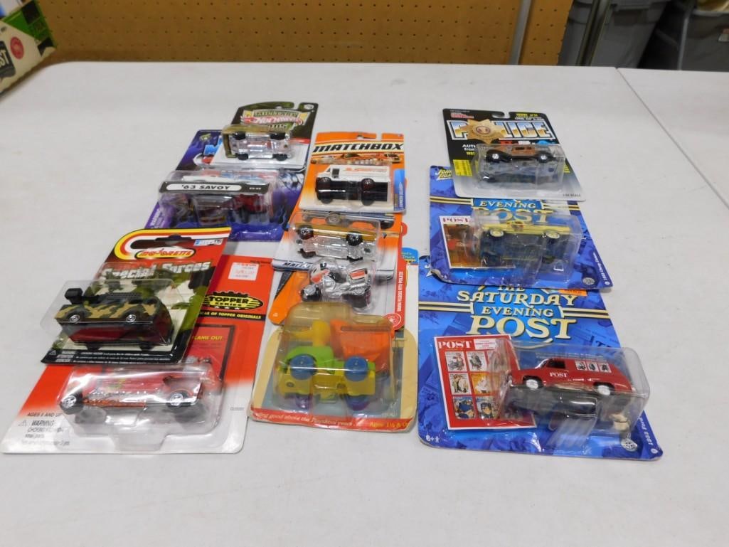 Lot of Toy Cars incl Hot Wheels, Matchbox, Johnny Lightning, etc New in Package (1 of 3)