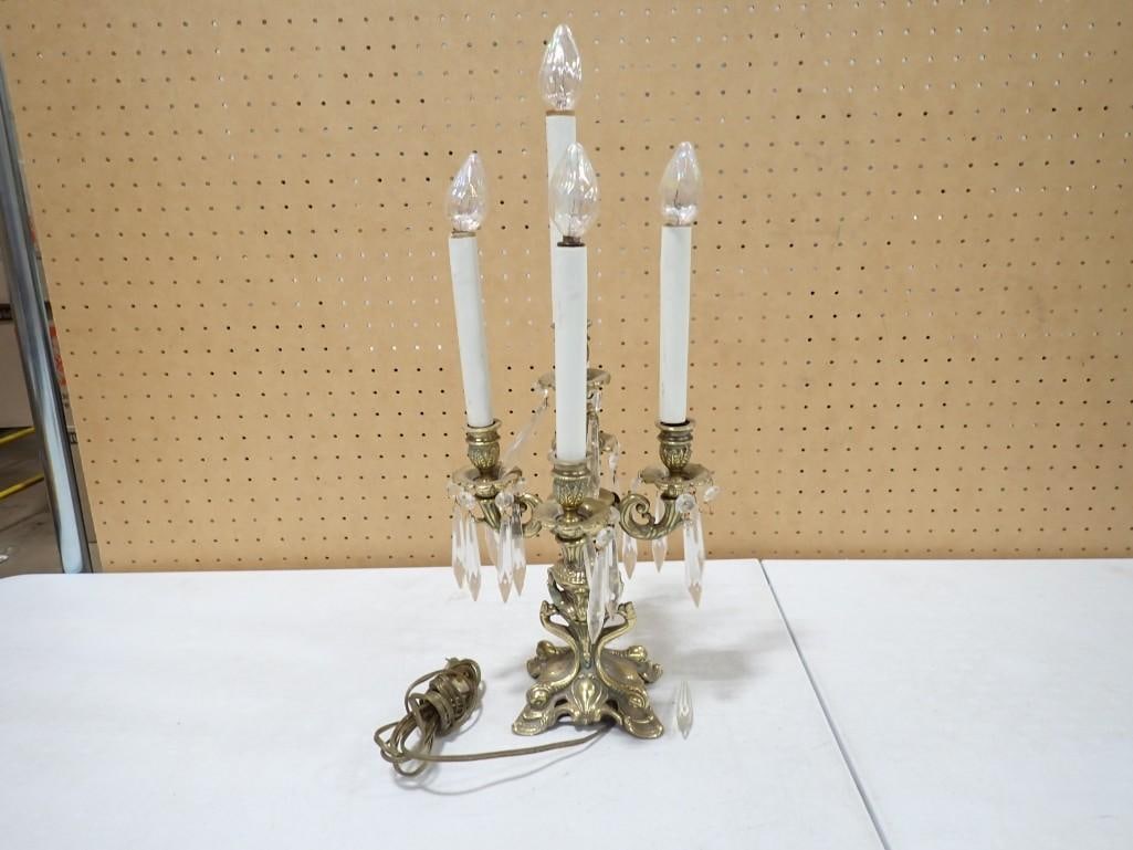 Candelabra Style Lamp Electric (1 of 7)