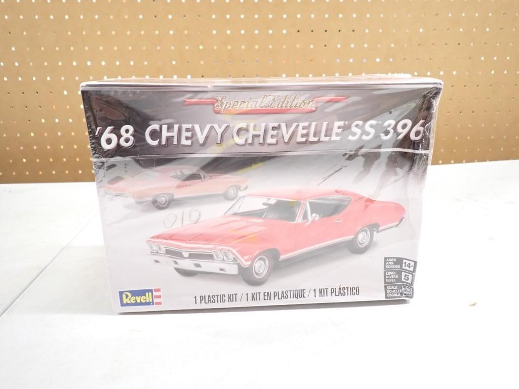 Revell '68 Chevy Chevelle SS396 Model Car Kit Factory Sealed 1:25 Scale (1 of 8)