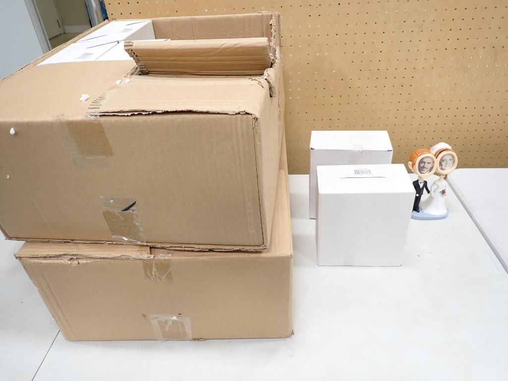 Lot of 20 New in Boxes Bride and Groom Picture Frame / Wedding Displays (1 of 5)