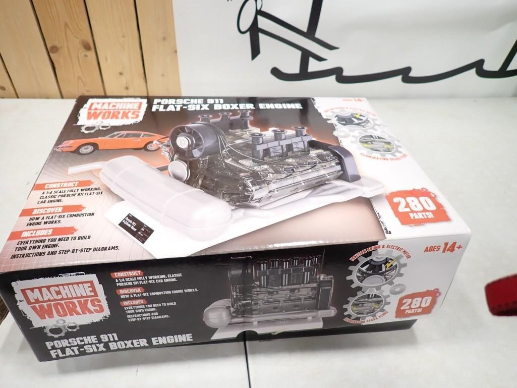 Machine Works Porsche 911 Flat-six Boxer Engine Model Kit - comes with everything as shown (1 of 4)