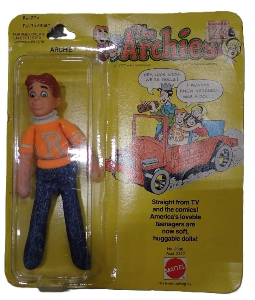 Vintage Archie Figurine New in Package Mattel 1977: Vintage Archie Figurine New in Package Mattel 1977