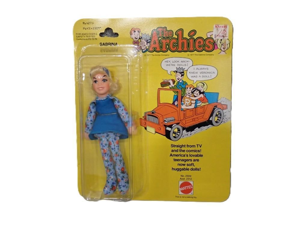 Vintage Sabrina from the Archie Comics Figurine New in Package Mattel 1977: Vintage Sabrina from the Archie Comics Figurine New in Package Mattel 1977