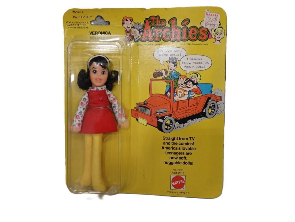Vintage Veronica from the Archie Comics Figurine New in Package Mattel 1977: Vintage Veronica from the Archie Comics Figurine New in Package Mattel 1977