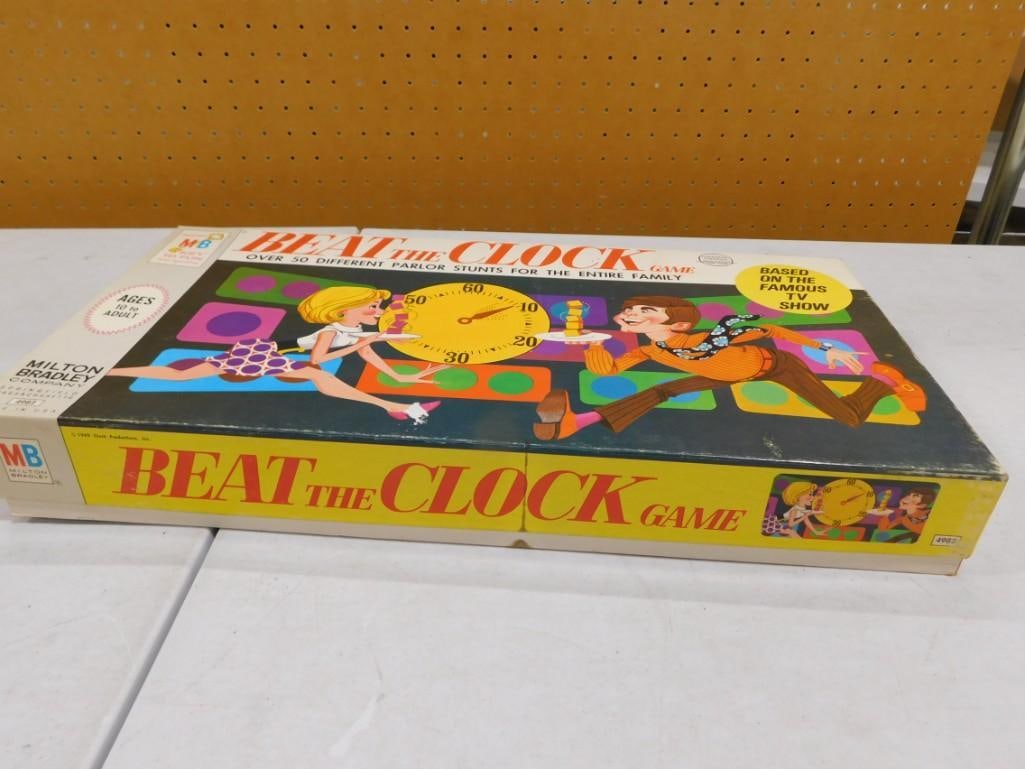 Vintage Beat the Clock Board Game - Milton Bradley 1969 (1 of 4)