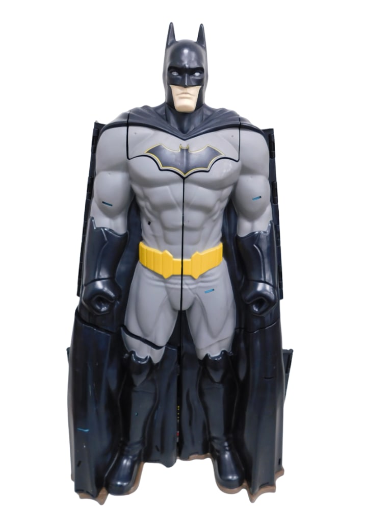 Batman Bat Tech Batcave Giant Transforming Playset Approx 34" Tall Talks (1 of 6)
