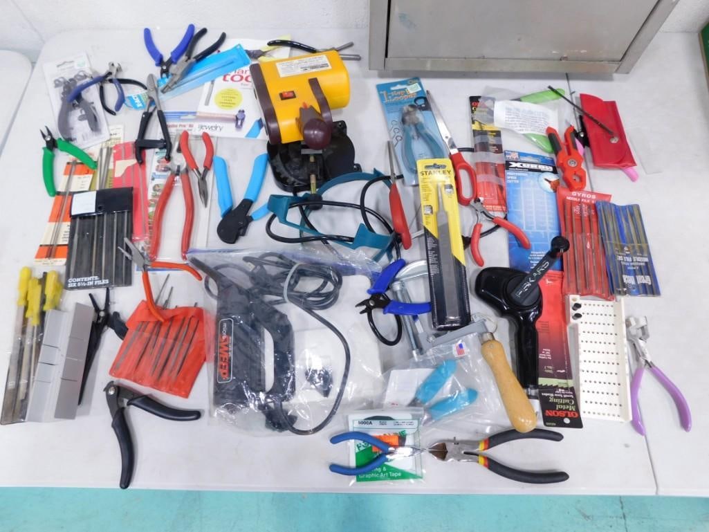 Lot of Jewelry Tools, Metal Earth Cutter, Other Tools, Misc Items (1 of 7)