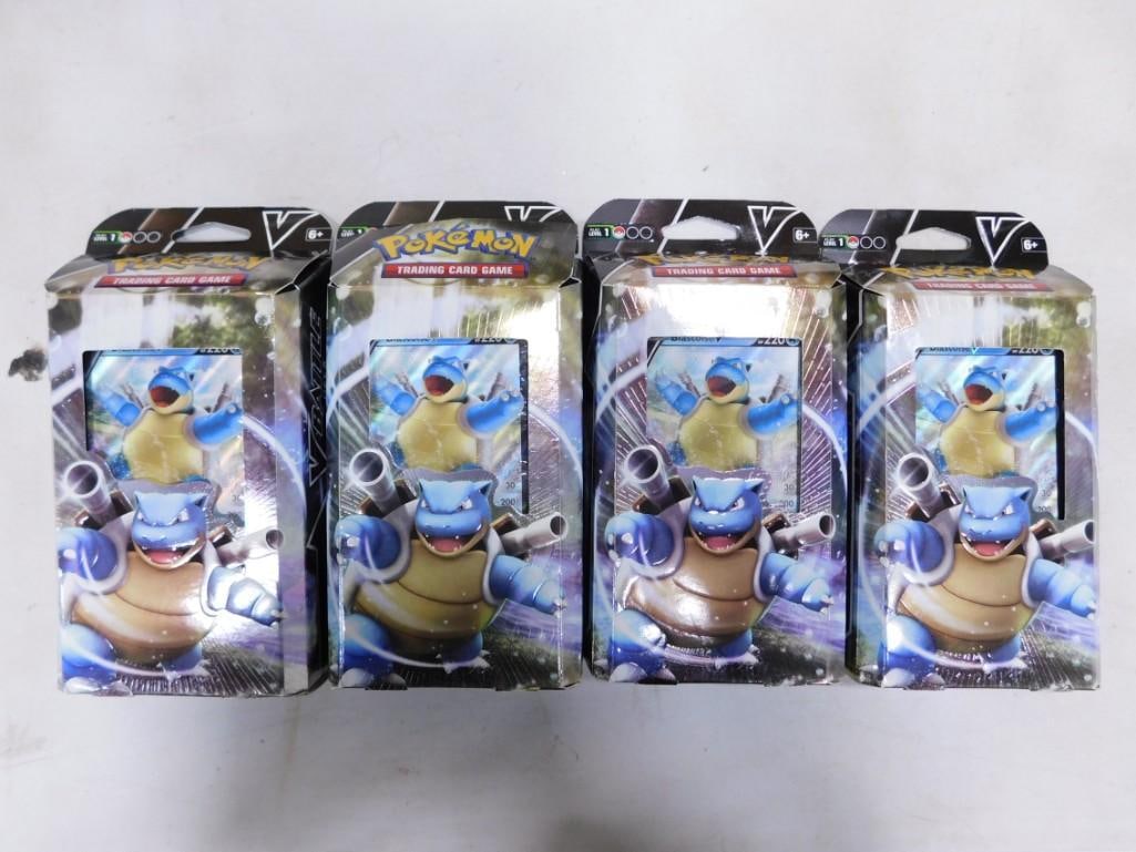 4 Pokemon Blastoise Trading Card Games New and Sealed: Lot of 4 Pokemon Blastoise Trading Card Games New and Sealed
