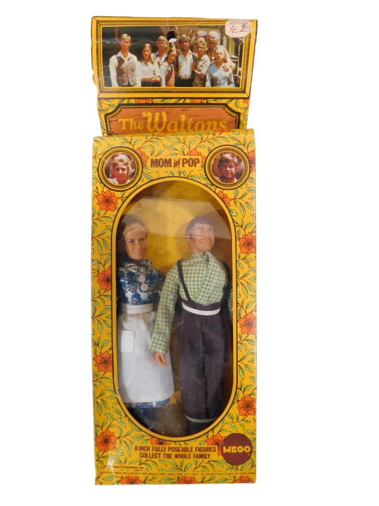 Vtg 1974 The Waltons Mom and Pop Doll or Figure by Mego NOS New Old Stock (1 of 5)