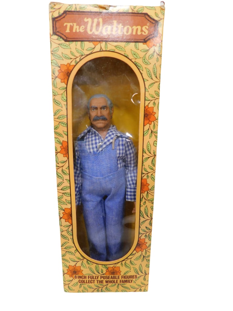 Vtg 1974 The Waltons Grandpa Doll or Figure by Mego NOS New Old Stock (1 of 5)