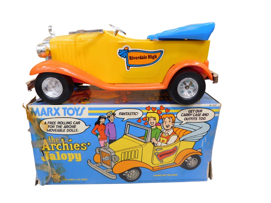 Vtg 1975 The Archies Jalopy by Marx Toys in Original Box Toy Car (1 of 10)