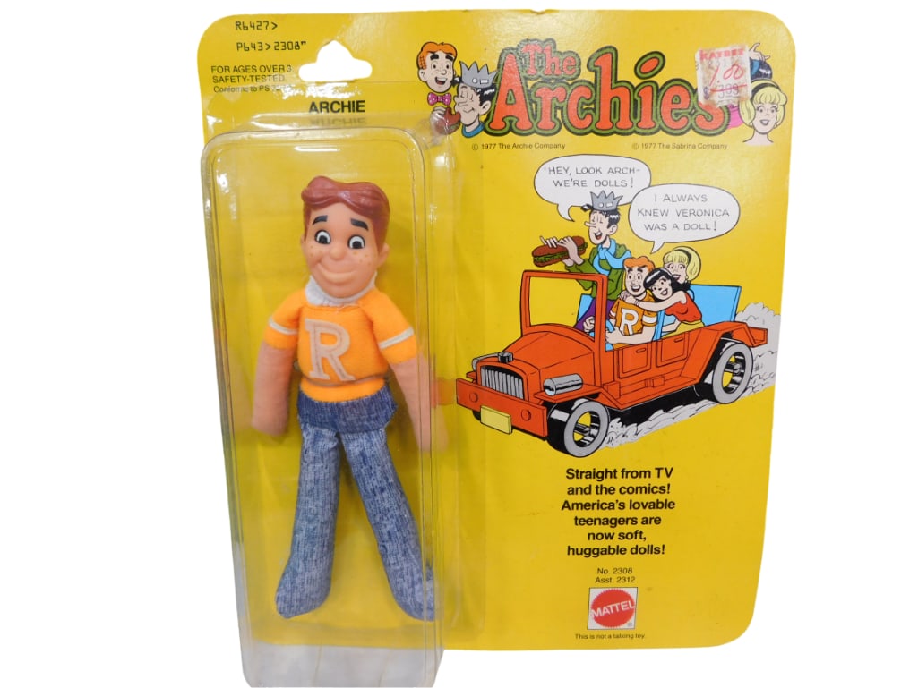 Vtg 1977 The Archies Archie Figure by Mattel NOS New Old Stock: Vintage 1977 The Archies Archie Figure by Mattel NOS New Old Stock