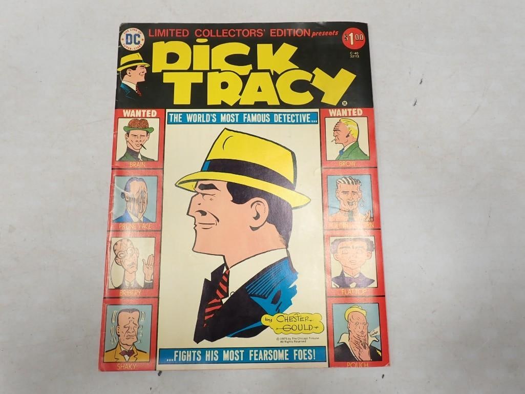 Vintage 1975 Dick Tracy DC Comics Oversized Collectors' Edition Comic Book Chicago Tribune (1 of 13)