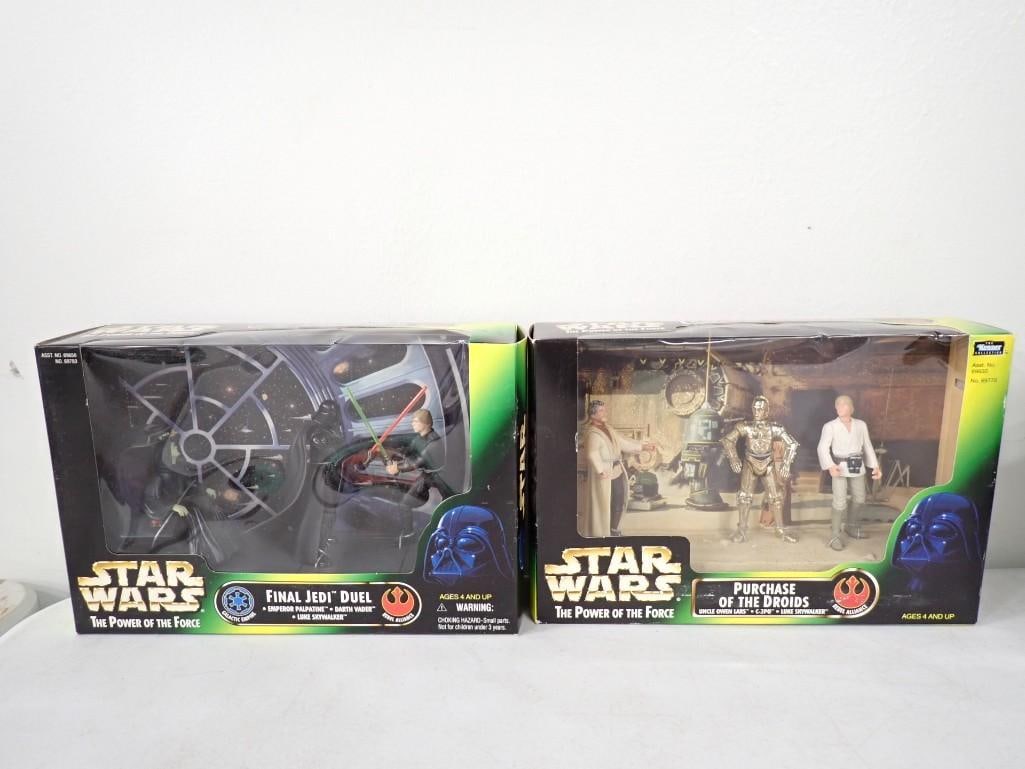 Pair of New in Box Star Wars Toys - Final Jedi Duel and Purchase of the Droids (1 of 9)