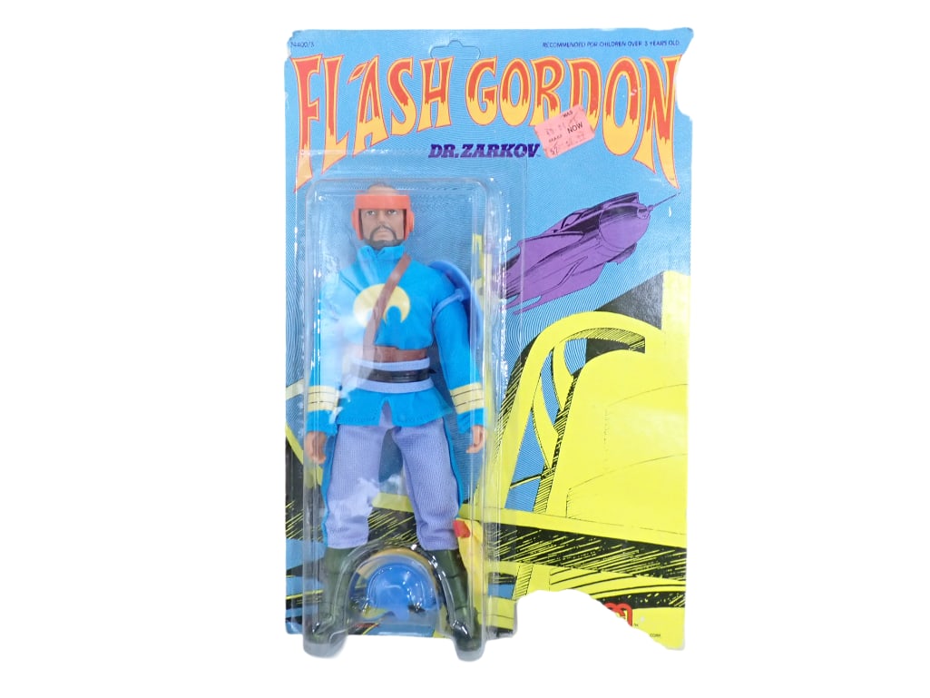 Vtg 1976 Flash Gordon Dr Zarkov Action Figure in Original Package (1 of 8)