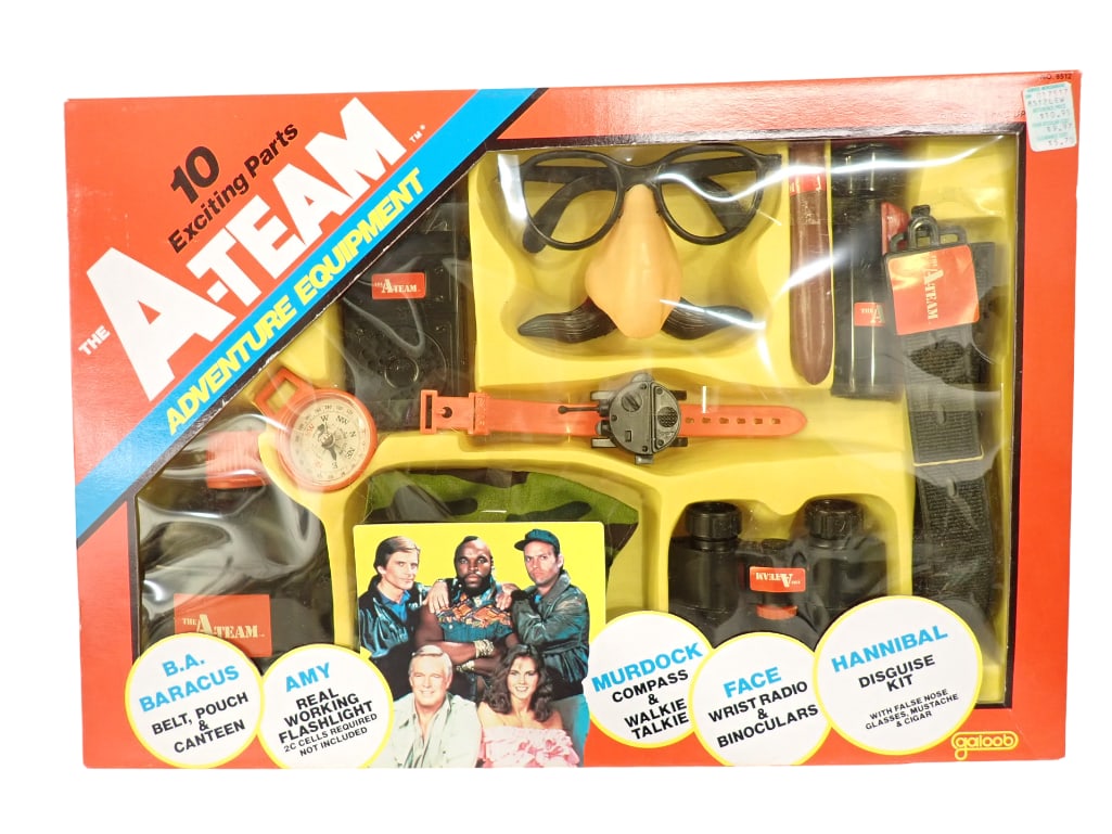 Vtg 1983 A-Team Adventure Equipment Playset by Galoob NOS New Old Stock (1 of 10)