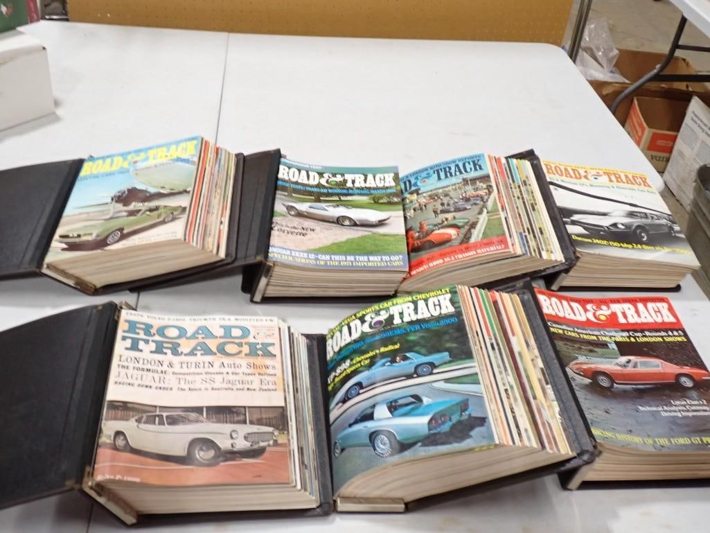 Binders full of Vintage Road & Track Magazine (1 of 6)
