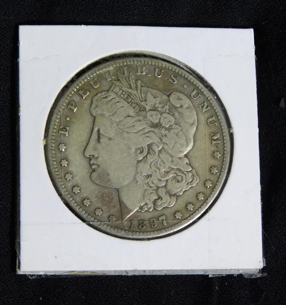1897-S Morgan Dollar 90% Silver (1 of 3)