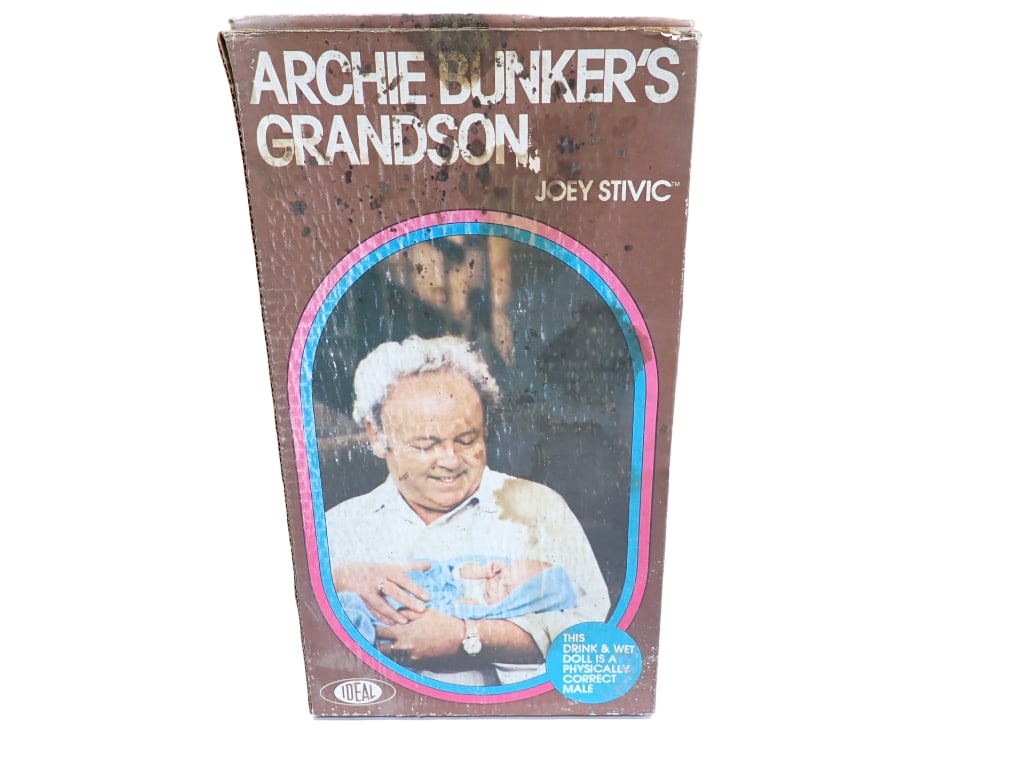 Vtg 1976 Archie Bunker's Grandson Joey Stivic Doll by Ideal in Damaged Box (1 of 12)