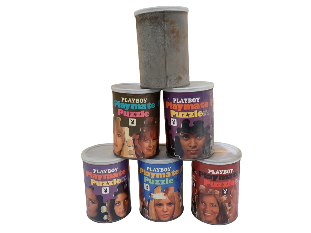 5 Playboy Playmate Puzzles plus 1 Unlabeled Puzzle (1 of 6)