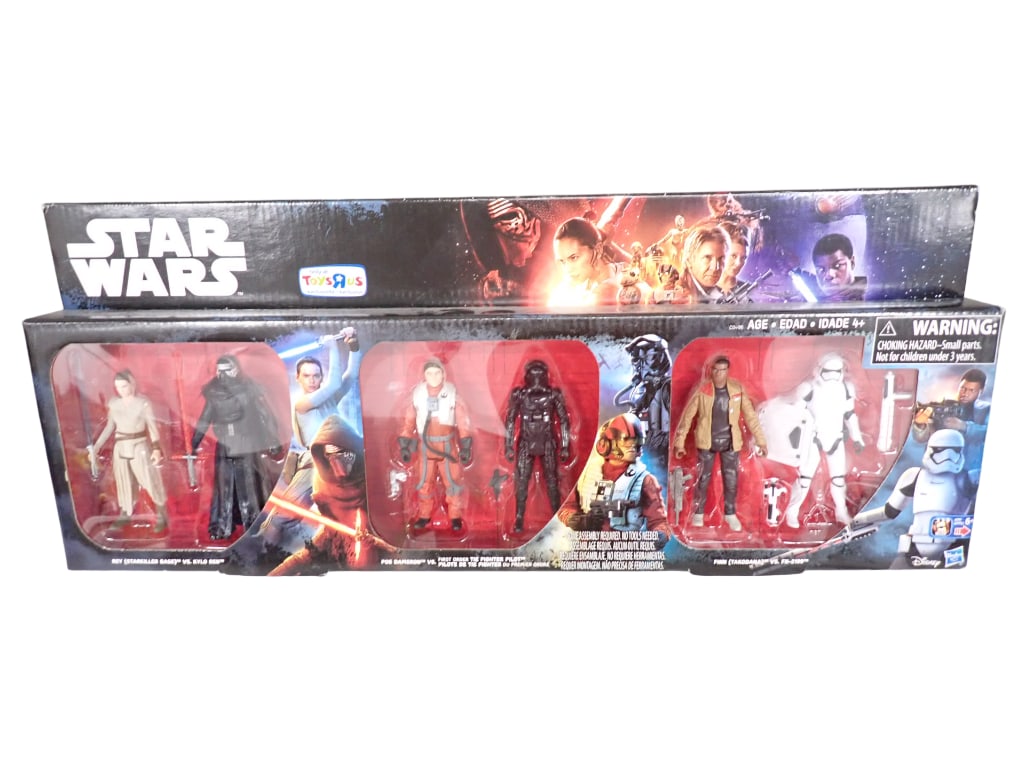 Star Wars The Force Awakens 3.75" Action Figure Set Toys R Us Exclusive New in Box (1 of 9)
