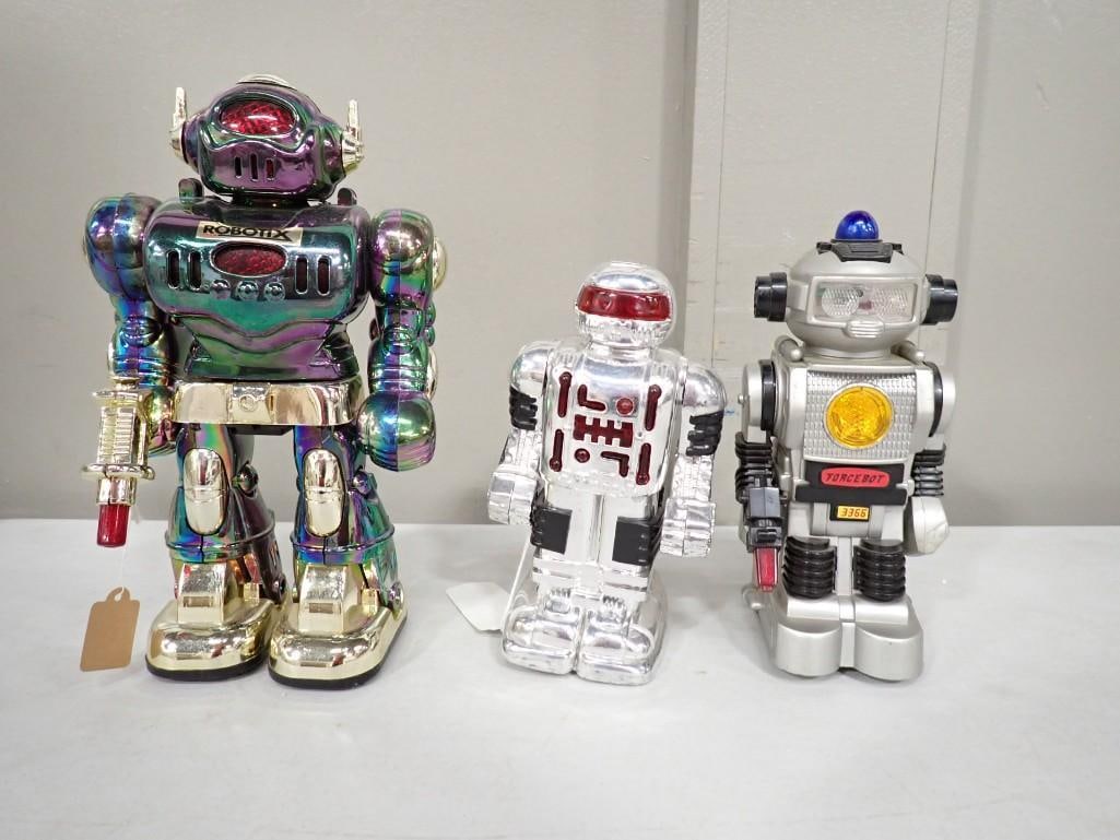 3 Toy Robots incl Robotix, Forcebot, etc (1 of 7)
