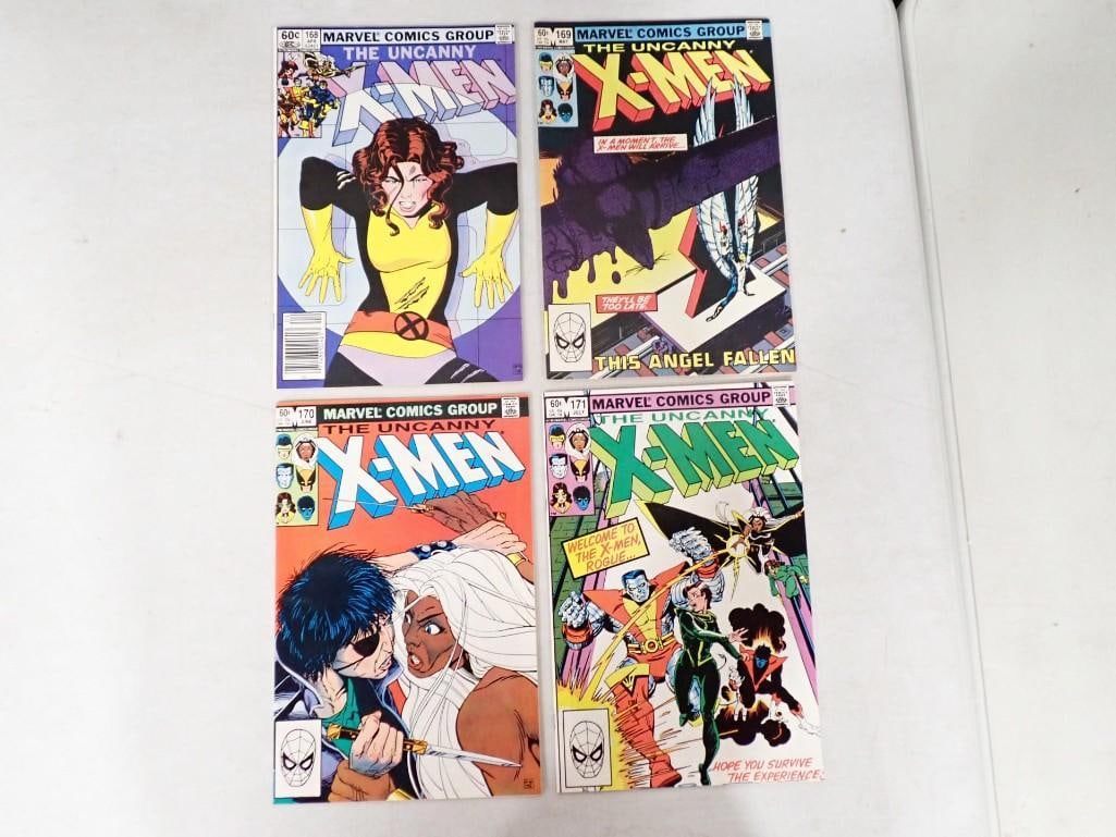 4 X-Men Comics Issues 168, 169, 170, 171 (1 of 14)