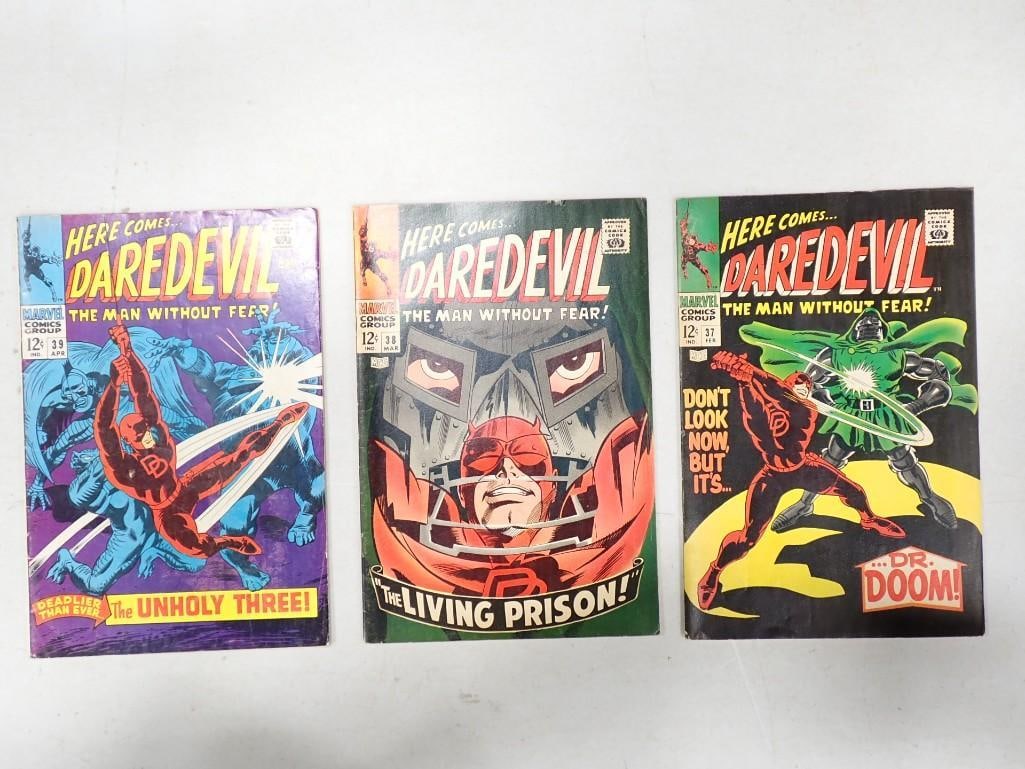 3 Daredevil Comics incl Issues 37, 38, 39 (1 of 11)