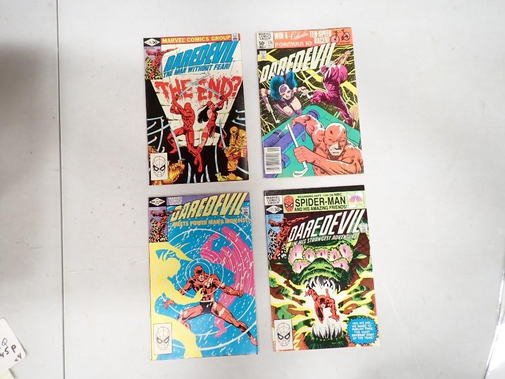 4 Daredevil Comic Books Issues 175, 176, 177, 178 (1 of 8)