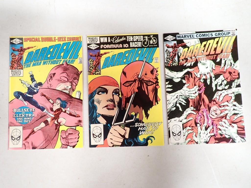 3 Daredevil Comic Books incl Issues 179, 180, 181 (1 of 8)