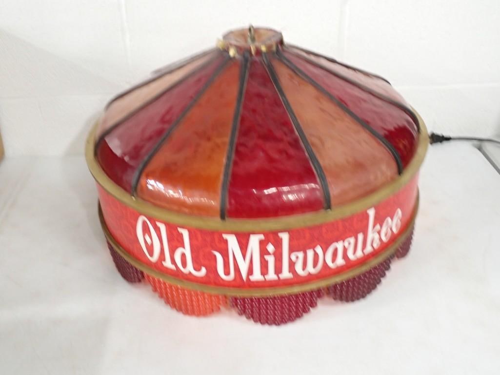 Old Milwaukee Beer Bar Lamp Shade (1 of 3)