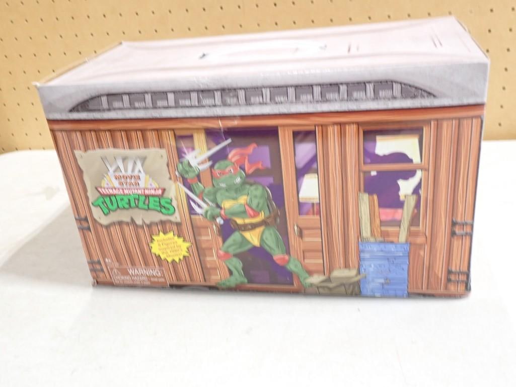 Movie Star Teenage Mutant Ninja Turtles Action Figure Set New in Box TMNT .  Includes 6 figures (1 of 5)