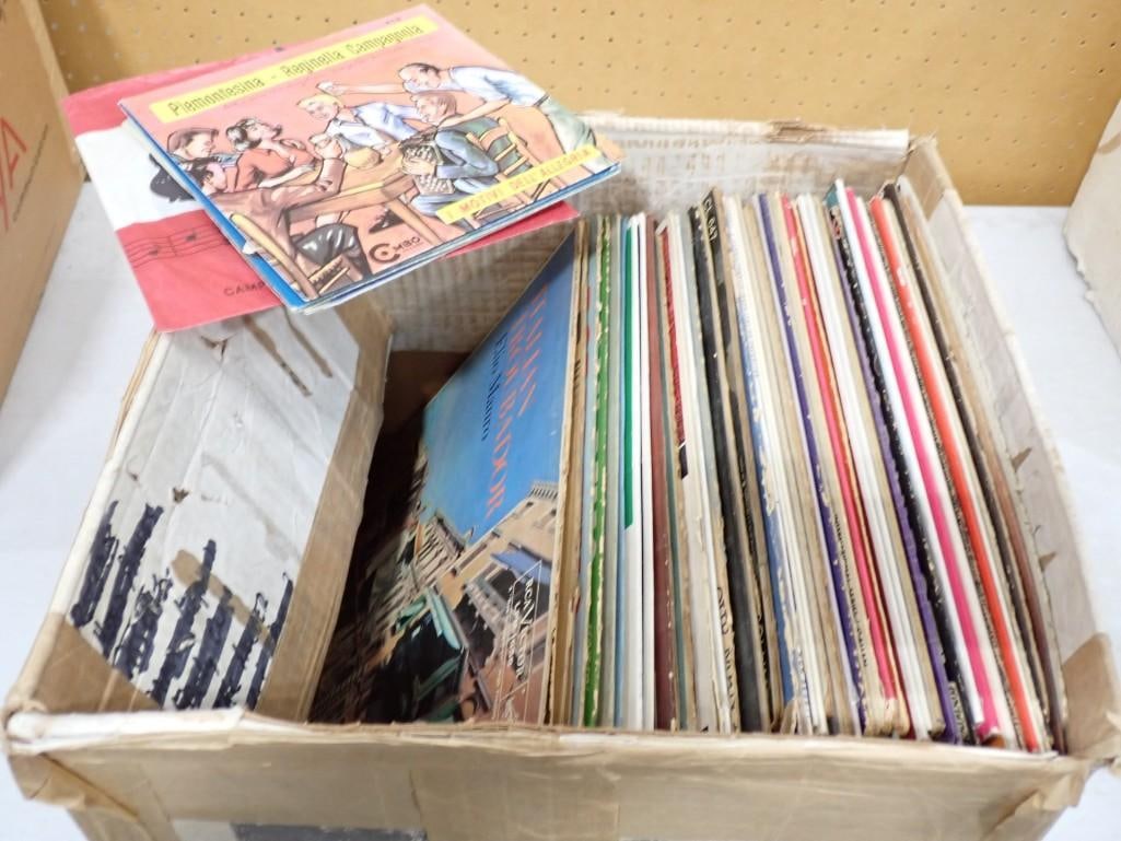 Lot of Vinyl Records 33 RPM LPs incl Sibelius Symphone No 1 in E Minor, Carmen Suite, etc: Lot of Vinyl Records 33 RPM LPs incl Sibelius Symphone No 1 in E Minor, Carmen Suite, etc