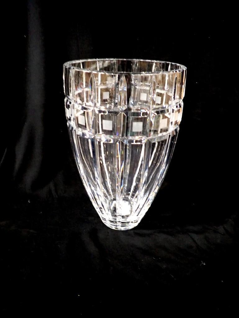Marquis Waterford 12" Crystal Vase Quadrata: Marquis Waterford 12" Crystal Vase Quadrata