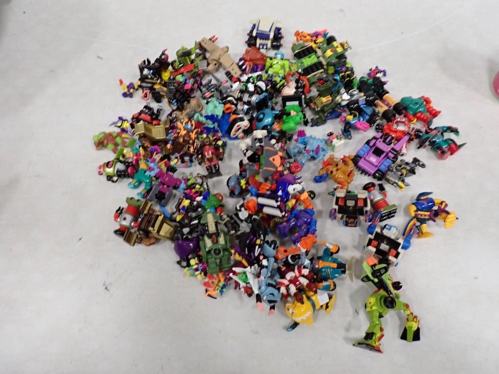 Large Lot of Mini Action Figures - lots of them.  Assorted (1 of 9)