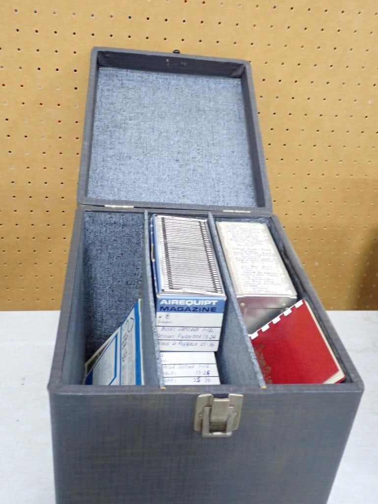 Box full of slide projector slides (1 of 2)