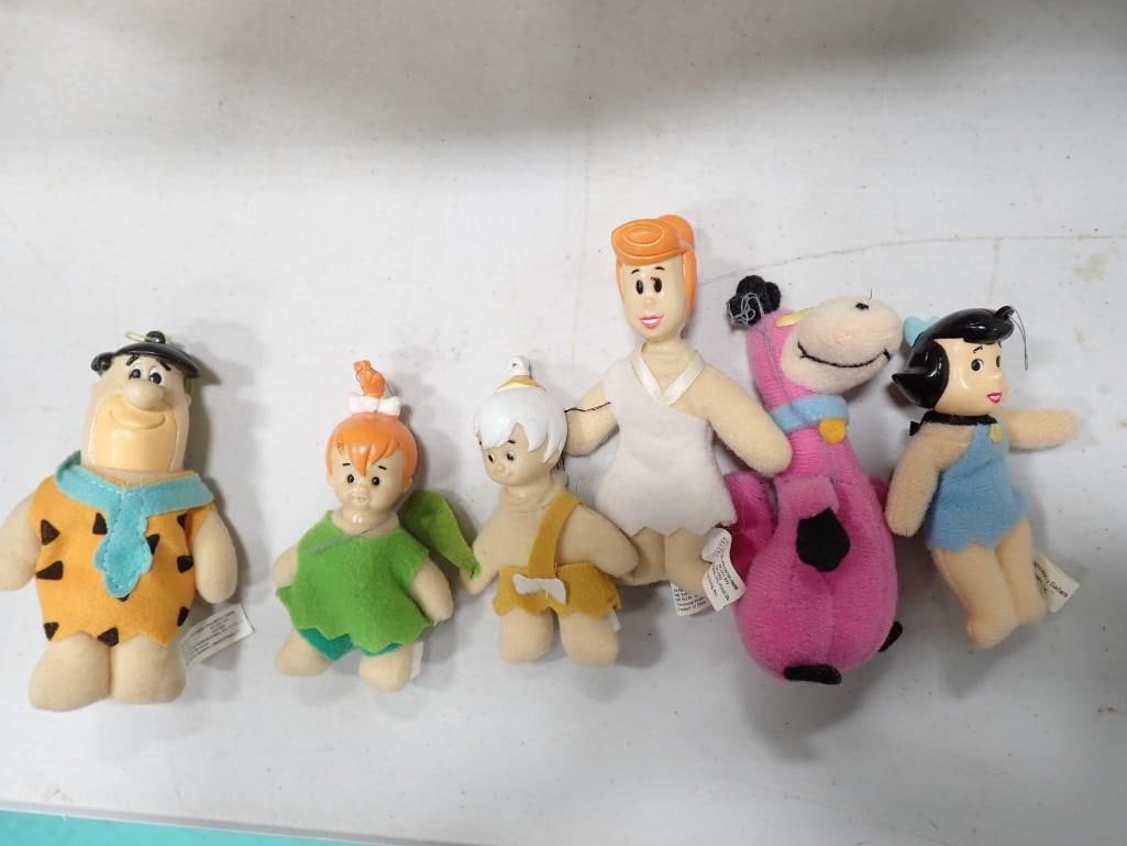 Vtg 1980s Flintstones Hanna-Barbera Christmas Ornaments (1 of 6)