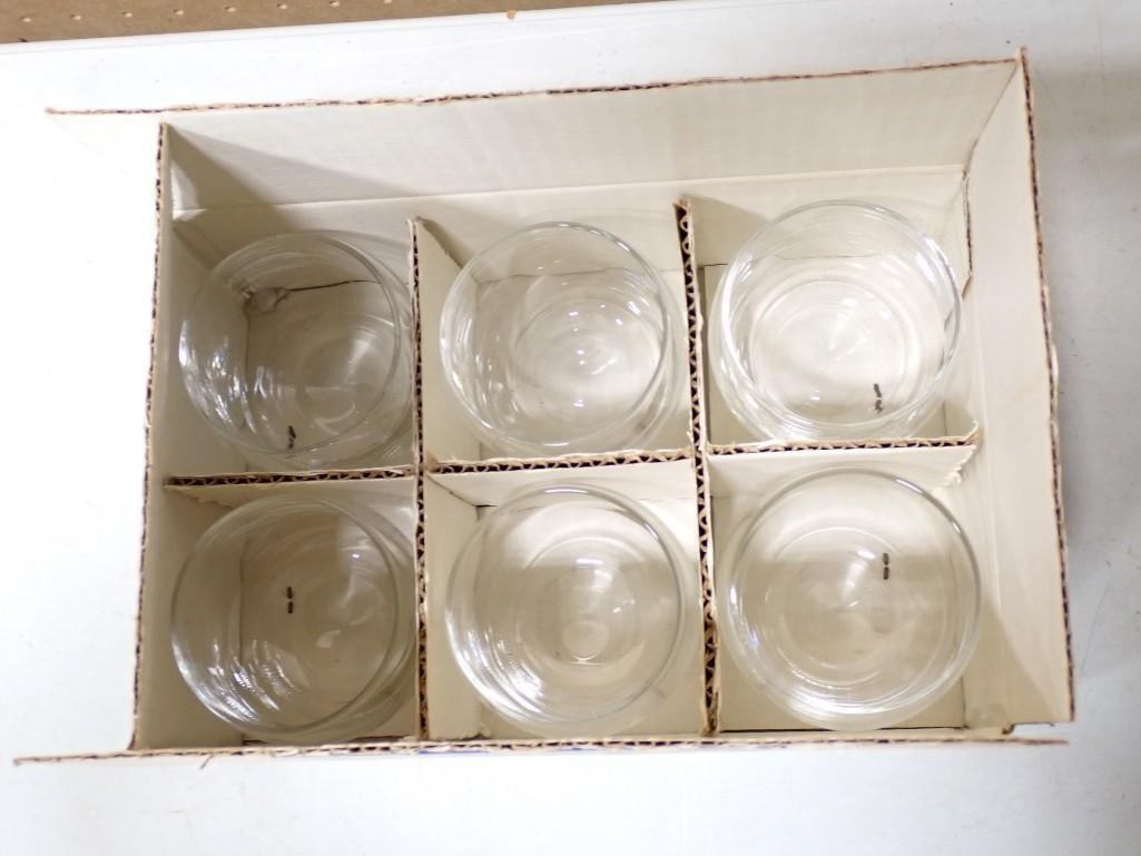 Case of Imported Canadian Lord Calvert Drinking Glasses: Case of Imported Canadian Lord Calvert Drinking Glasses