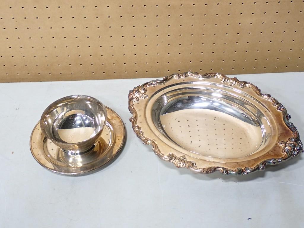 Silver Plate lot including International Silver Co and Wm. A. Rogers Oneida: Silver Plate lot including International Silver Co and Wm. A. Rogers Oneida