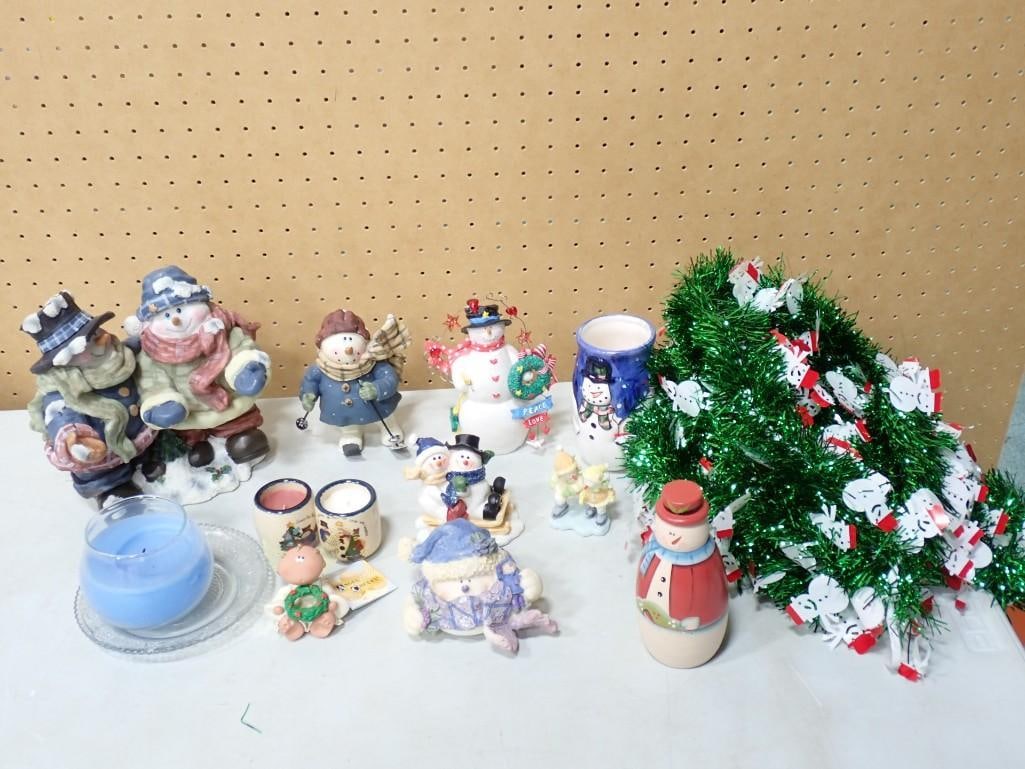 Assorted Christmas / Winter / Snowman Decor (1 of 10)