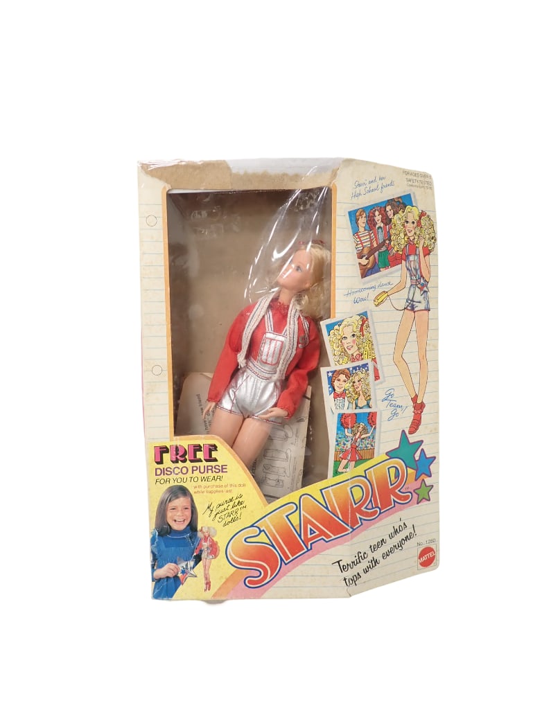 Vtg 1979 Starr Fashion Doll by Mattel in Original Box: Vintage 1979 Starr Fashion Doll by Mattel in Original Box . Box has damage