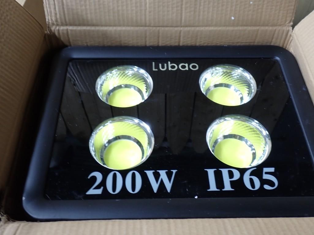 Lubao 200 W 4 way flood light New in Open Box (1 of 4)