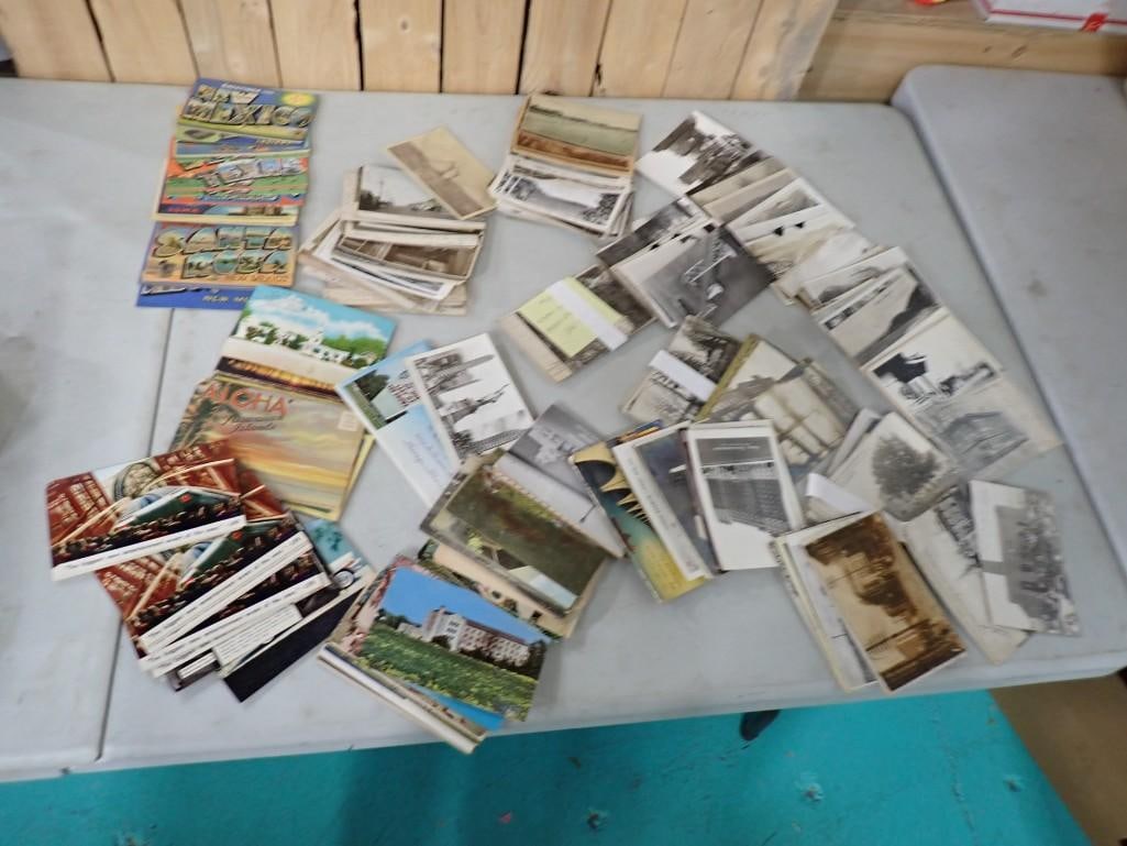 Big Lot of Vintage post cards some written on, some not (1 of 11)