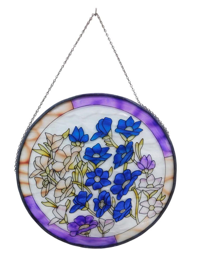Floral Glass Window Decoration: Floral Glass Window Decoration