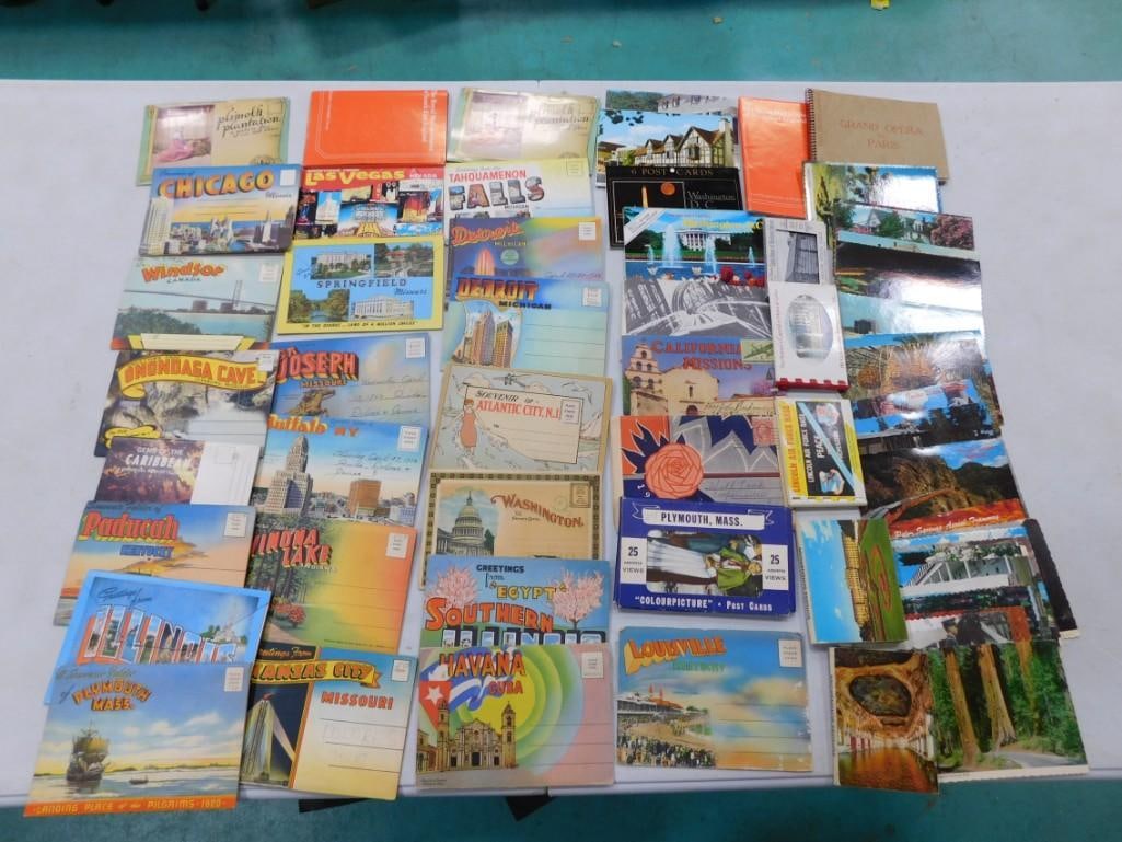 Vtg Souvenir Postcards USA & Foreign Packets Lot (1 of 6)
