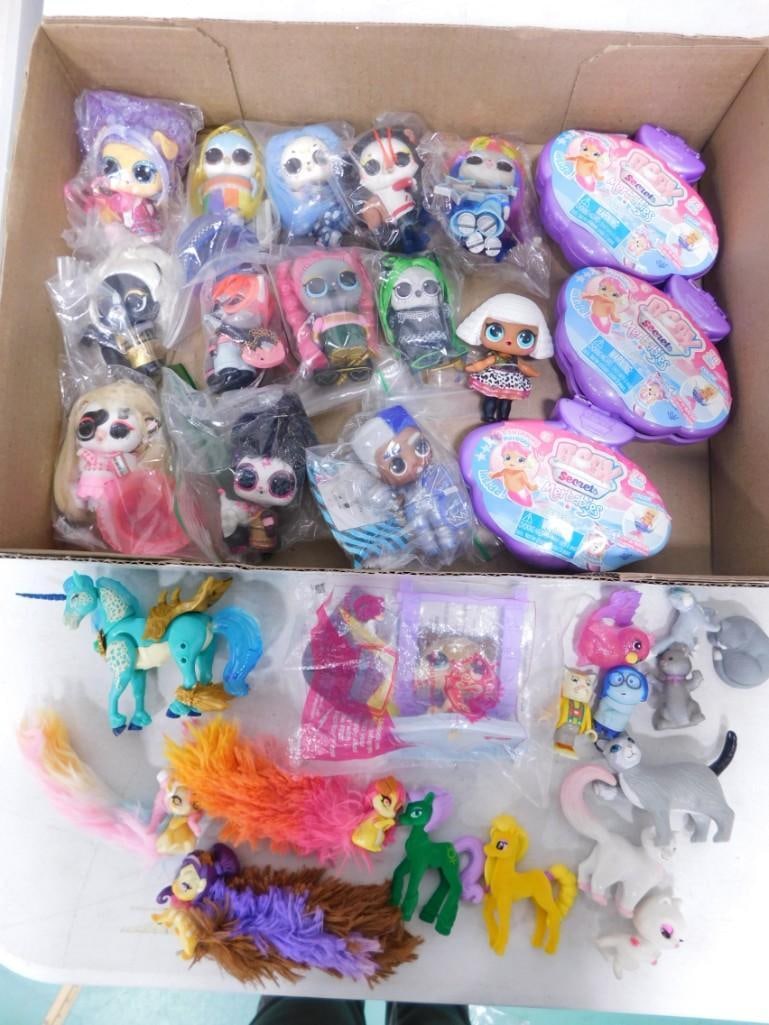 LOL Surprise Dolls, Rock Star Pets & Accessories, Baby Secrets Merbabies, Mini Cats Figures, Etc Lot: LOL Surprise Dolls, Rock Star Pets & Accessories, Baby Secrets Merbabies, Mini Cats Figures, Etc Lot. Includes LOL Surprise Remix Rock Star Pets and Mini Dolls with accessories, Whiffies Smores 
