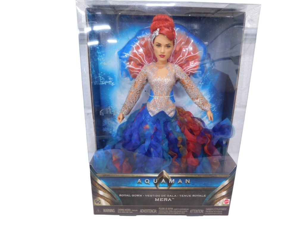 DC Comics Aquaman Mera Royal Gown 12" Doll NIB (1 of 4)