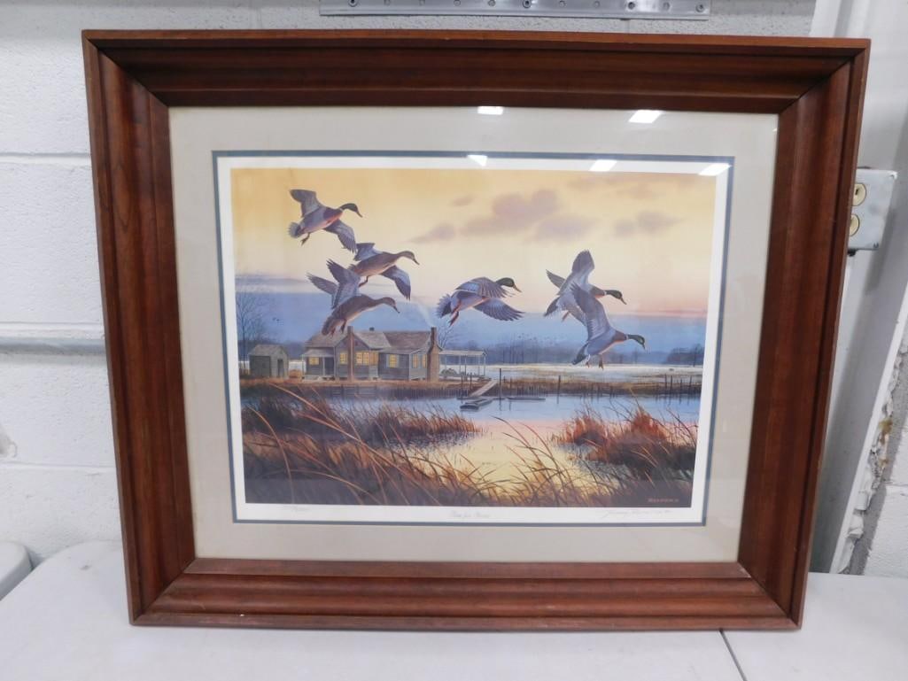 Jerry Raedeke Wildlife Print Pencil Signed and Numbered 1770/2000 Framed and Matted (1 of 7)